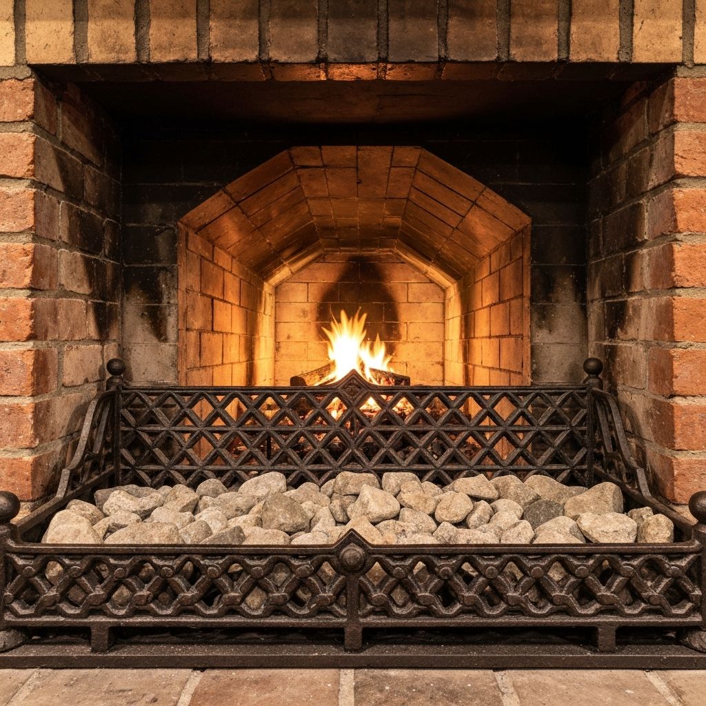 Fireplace background