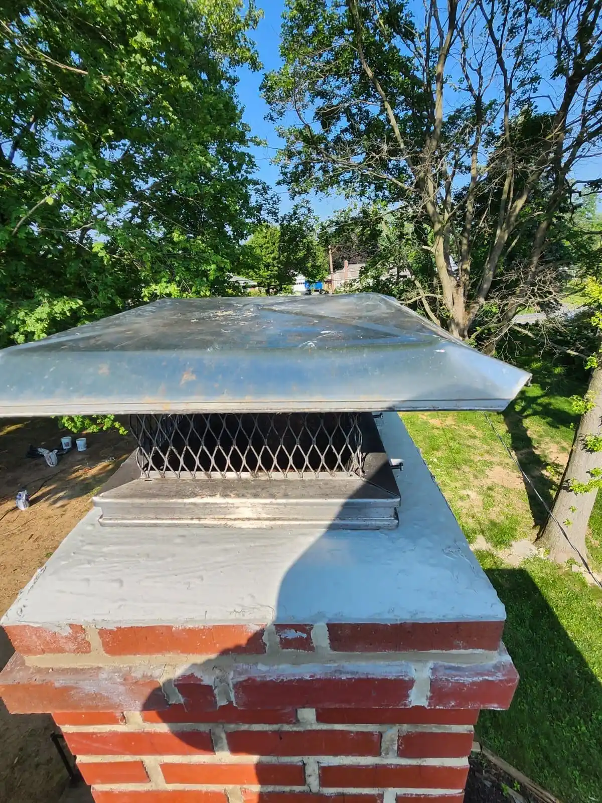 Chase Cover & Spark Arrestor Installation