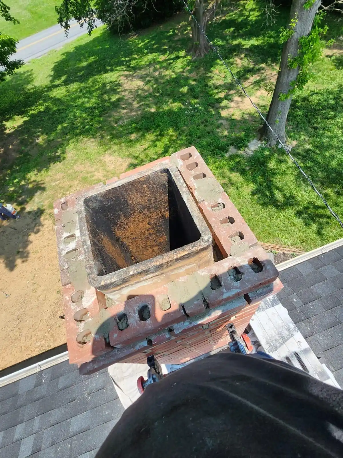 Damaged Chimney Structural Repair